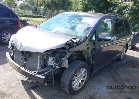 2014 Toyota Sienna Limited V6 7 Passenger из США, поврежденный, VIN 5TDYK3DC7ES501023